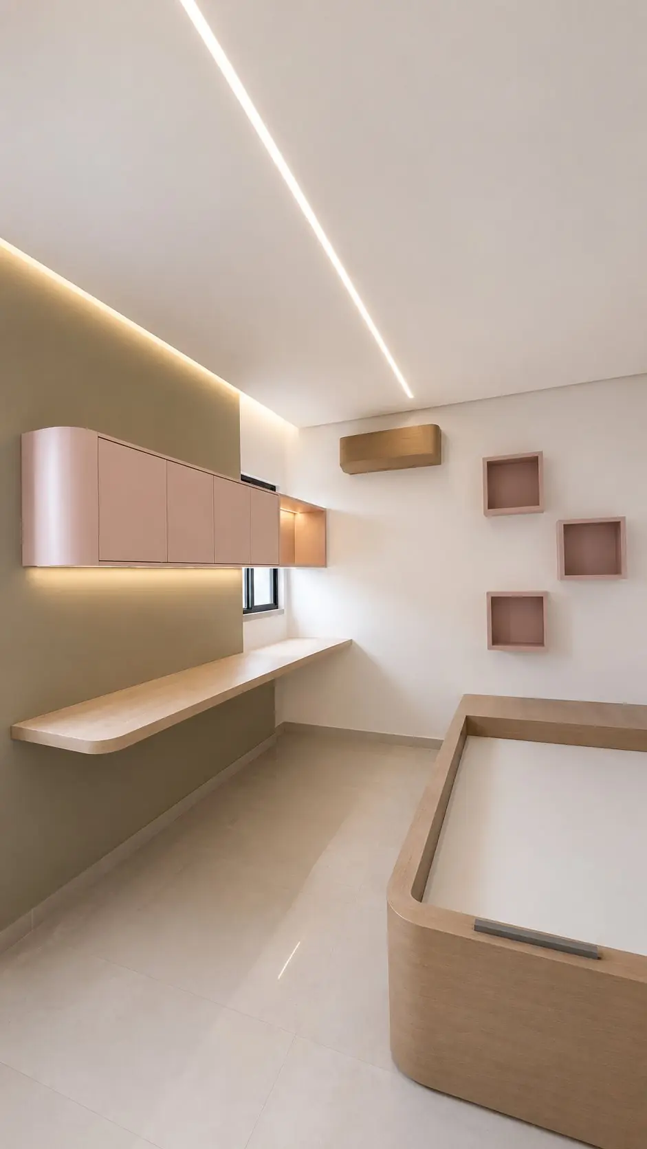 Quarto jovem iluminado finalizado
